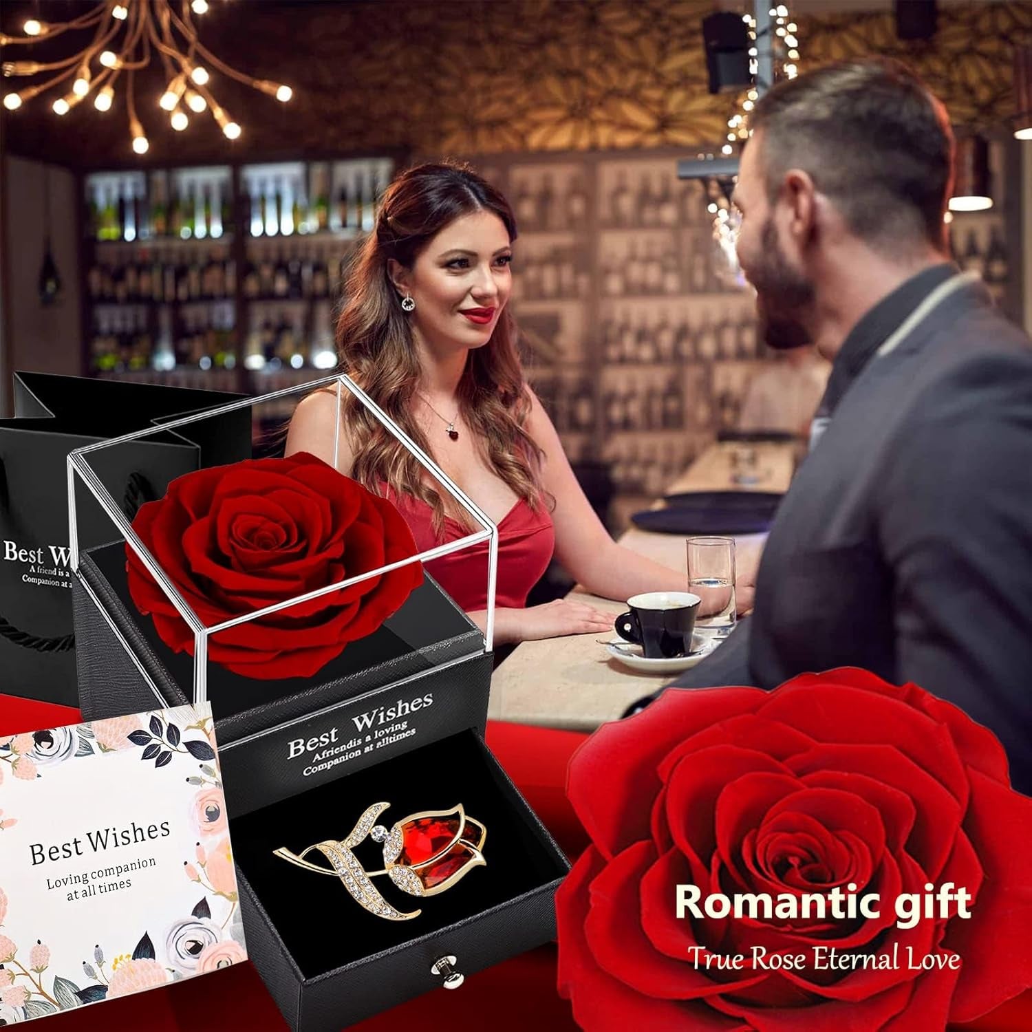 Preserved Red Rose Gift Box™